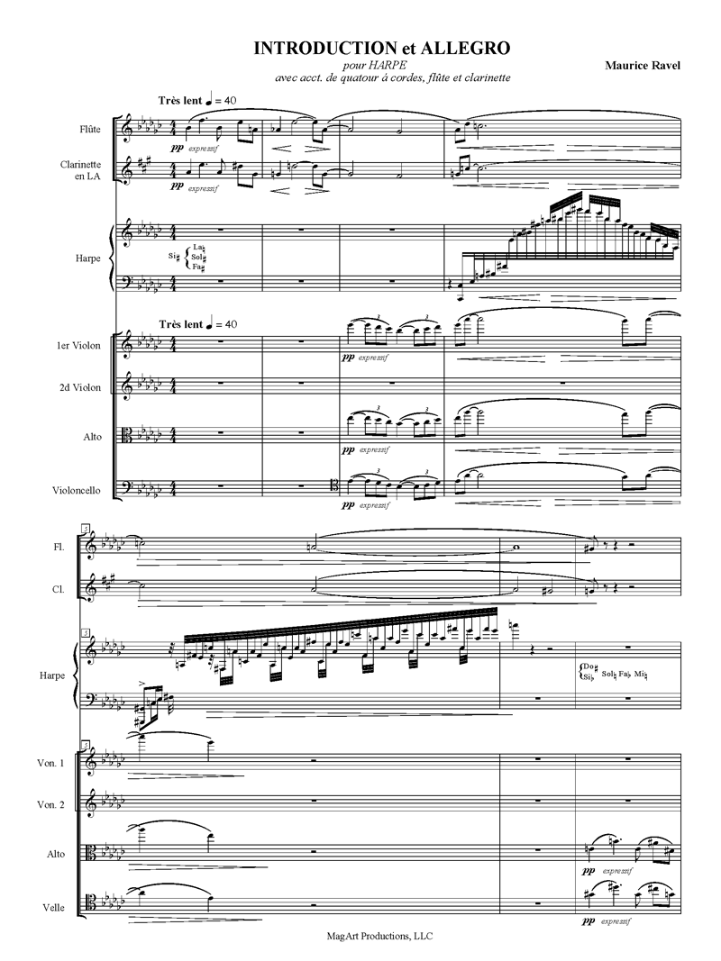 music copying and engraving- chamber ensemble